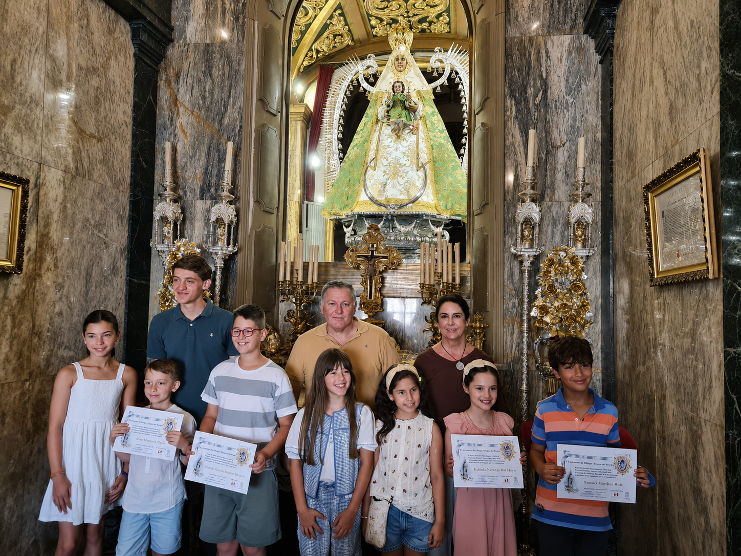 ENTREGA DE PREMIOS DEL II CONCURSO DE DIBUJO “LA VIRGEN DEL PRADO Y CIUDAD REAL”