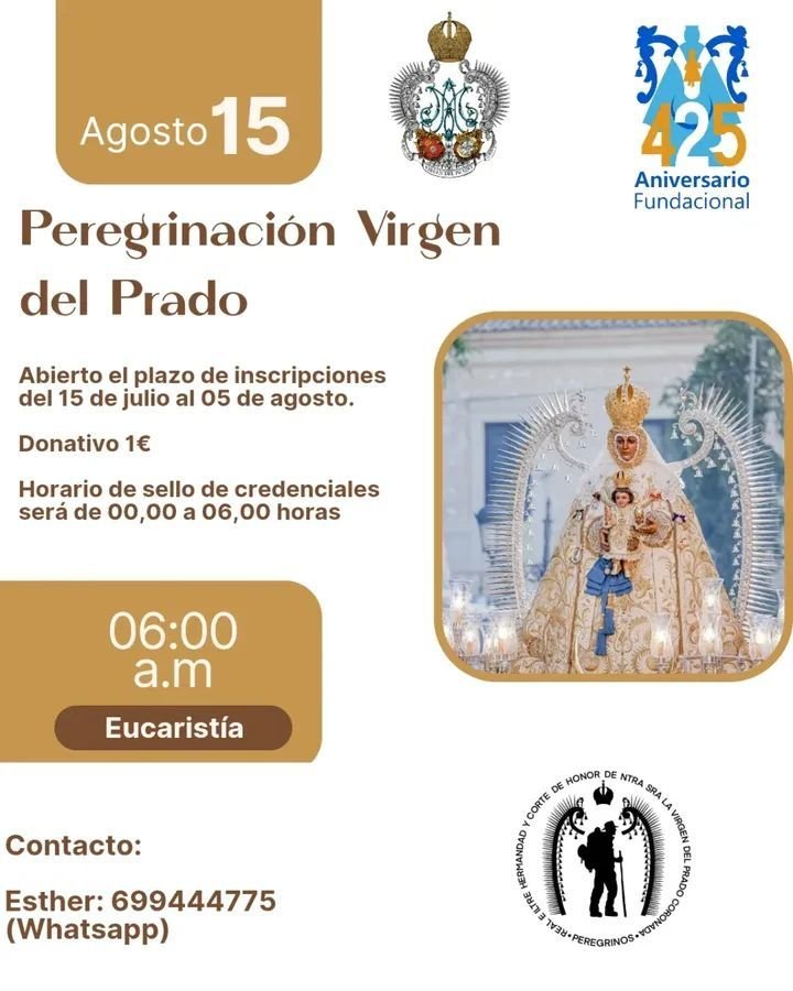 PEREGRINOS VIRGEN DEL PRADO