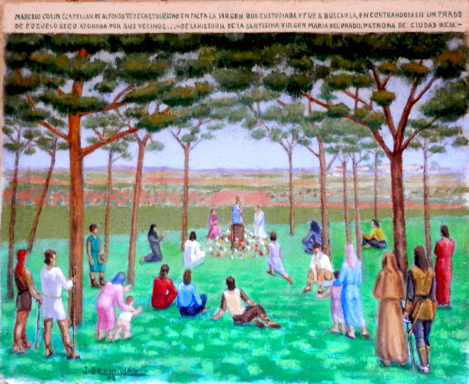 Imagen histórica de la Virgen vinculada a los reyes cristianos