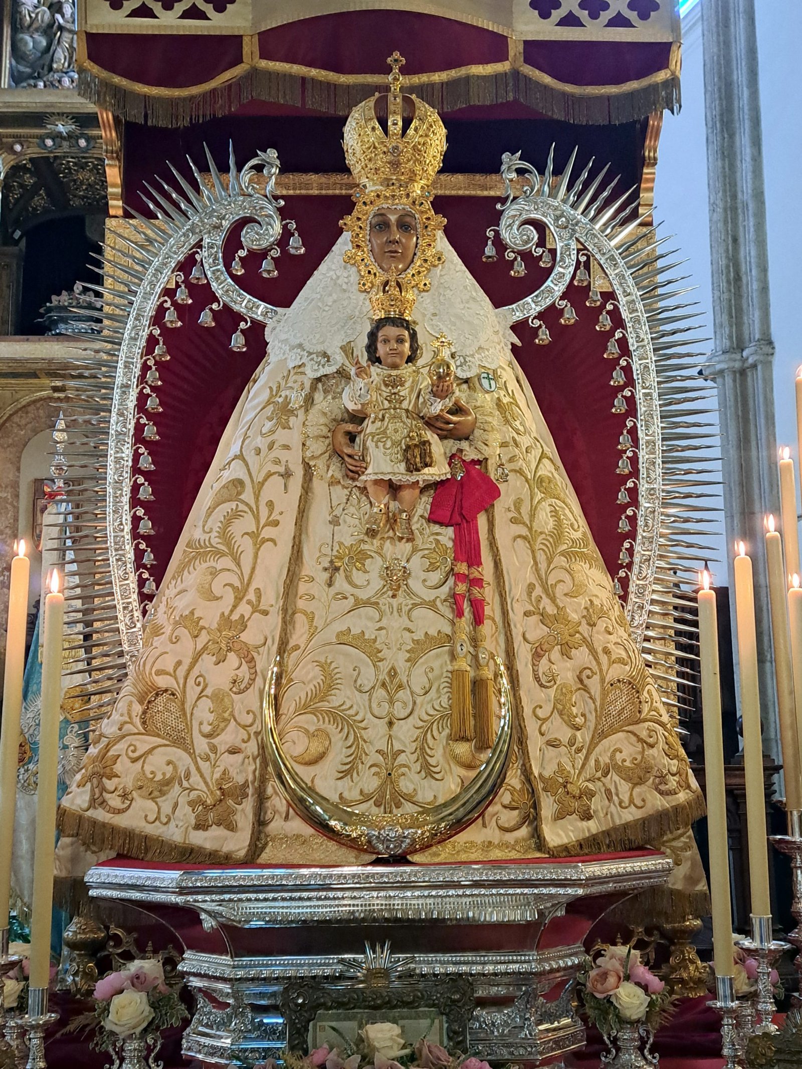 Imagen actual de Nuestra Señora la Virgen del Prado